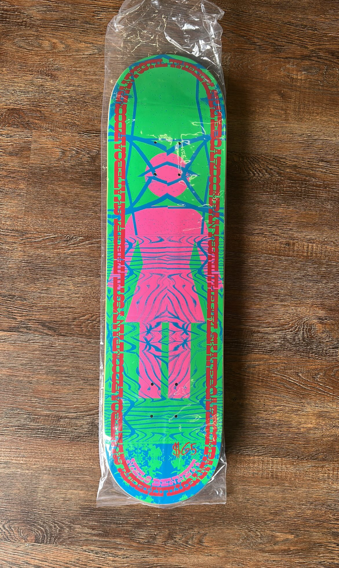 Girl Skateboards Niels Bennett Vibrations OG Skateboard Deck