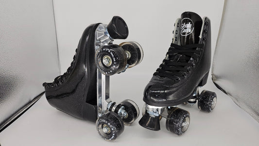 BEGINNER/ STARTER SKATES/ GLITTER BLACK