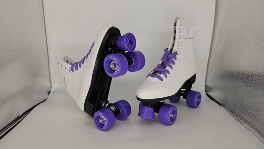 BEGINNER SKATES WHITE/PURPLE