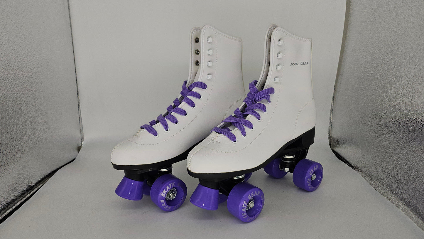 BEGINNER SKATES WHITE/PURPLE