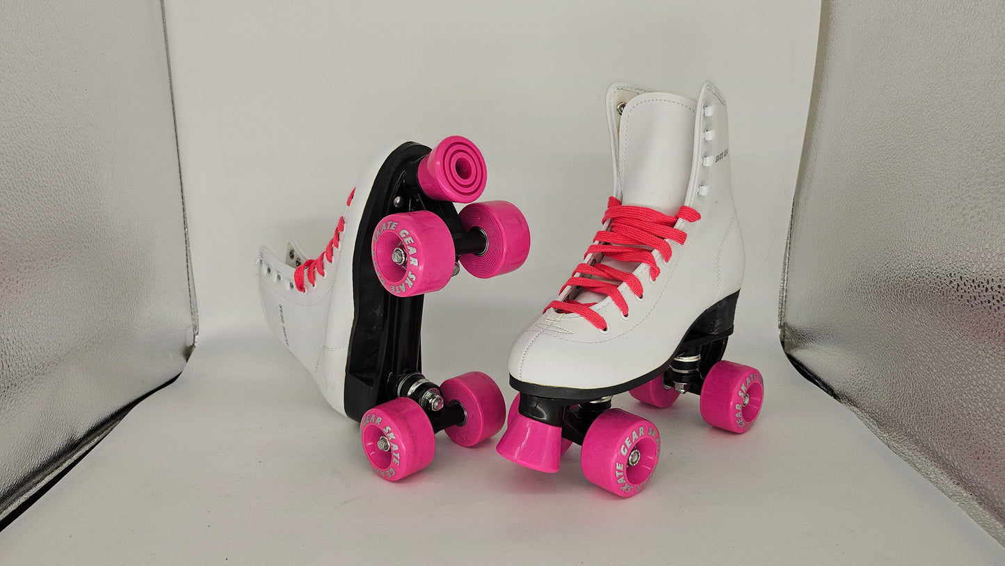 BEGINNER SKATES WHITE/PINK
