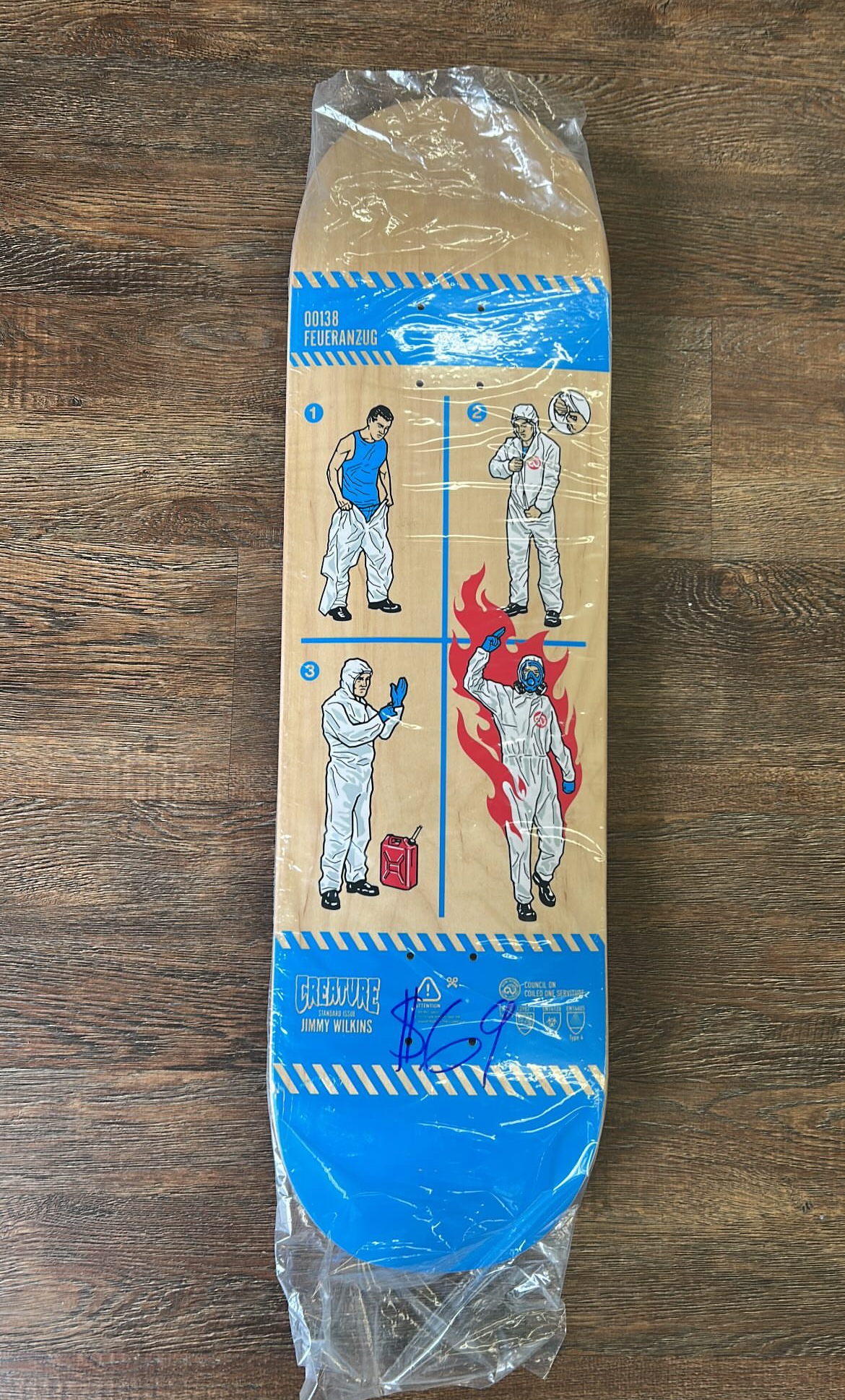 Creature Skateboards Jimmy Wilkins Standard Issue skateboard deck