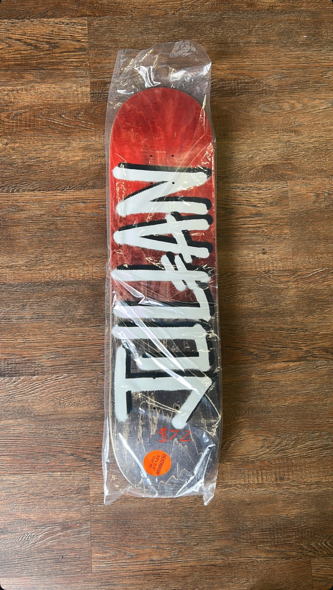 Deathwish Julian Gang Name skateboard deck