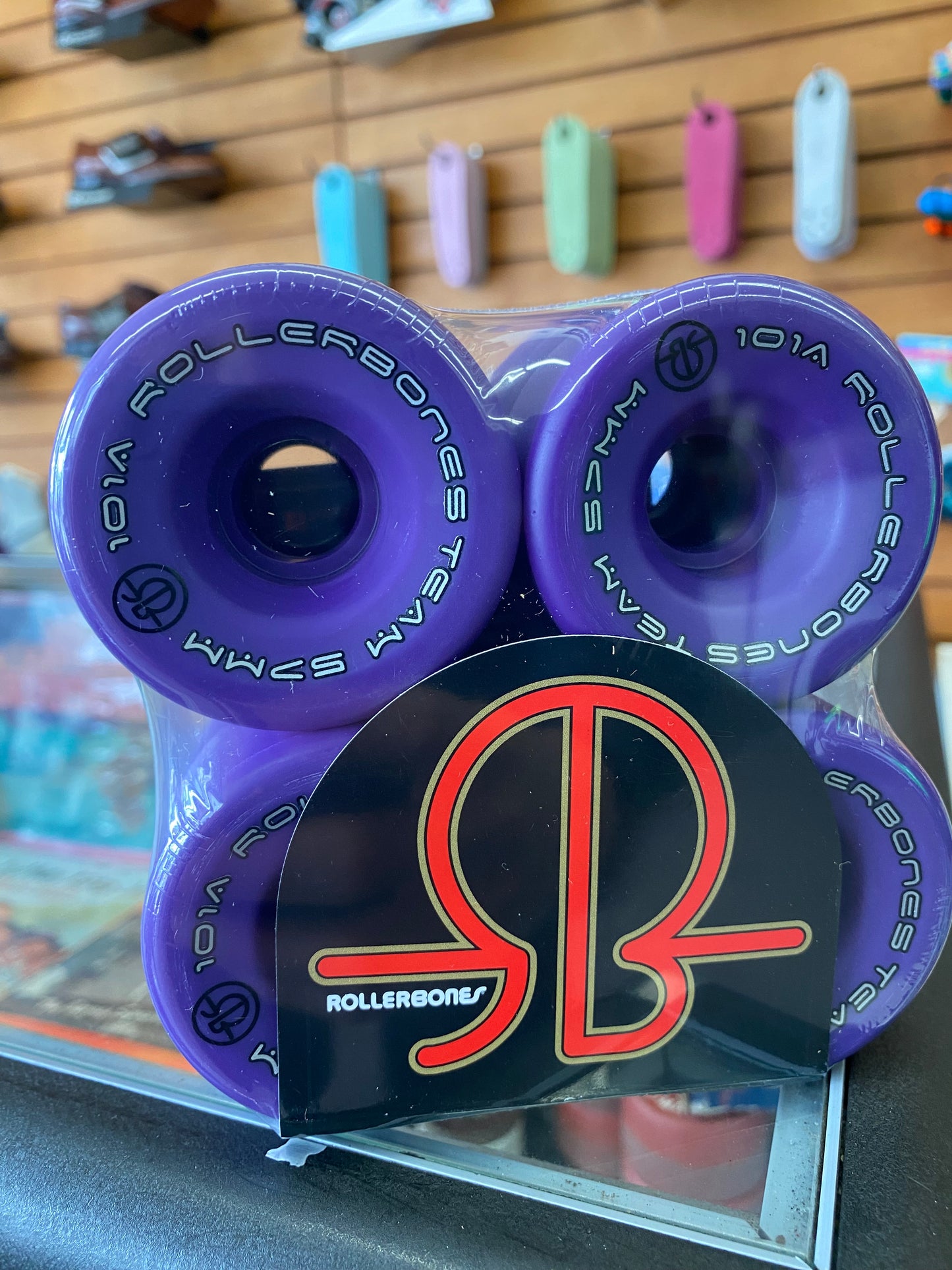 Rollerbones Team Logo Wheels