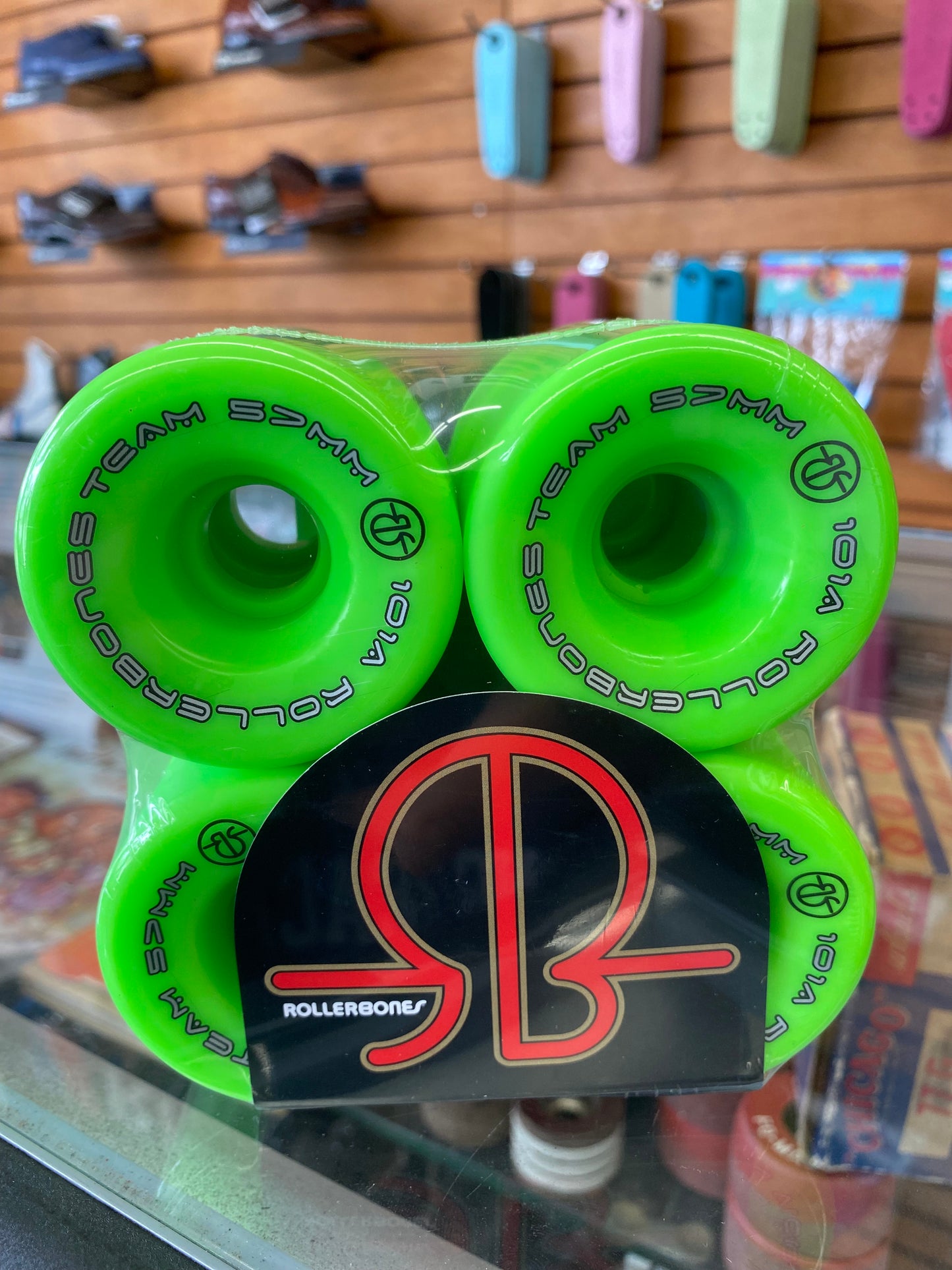 Rollerbones Team Logo Wheels