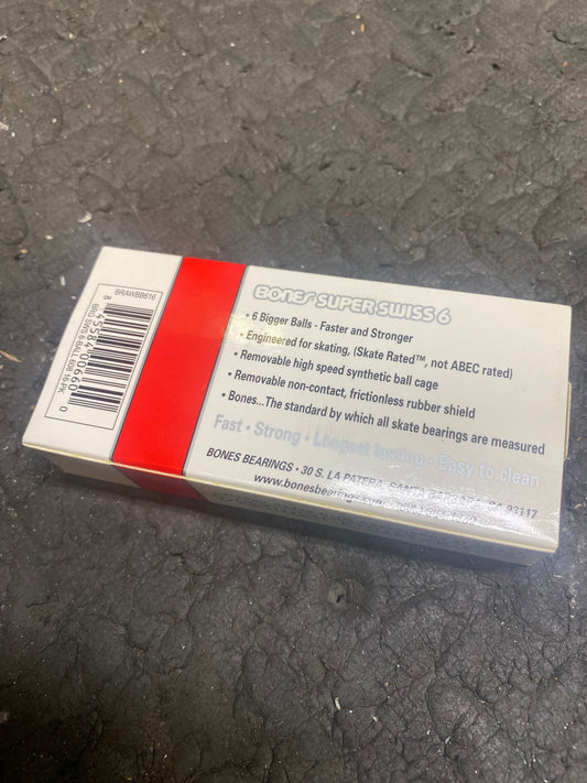 Bones Super Swiss 6 Ball Bearings