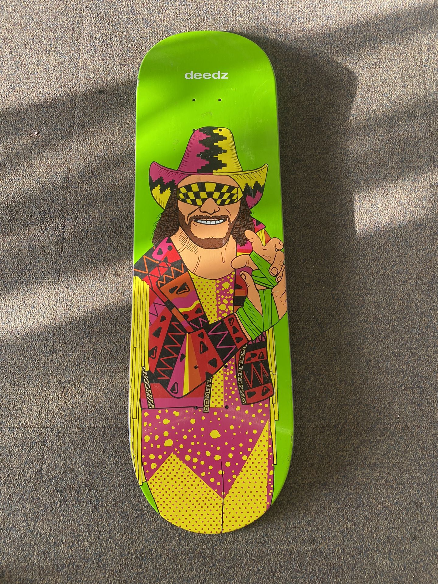 Enjoi Skateboards Didrik Deedz Galasso Body Slam Skateboard Deck Resin-7