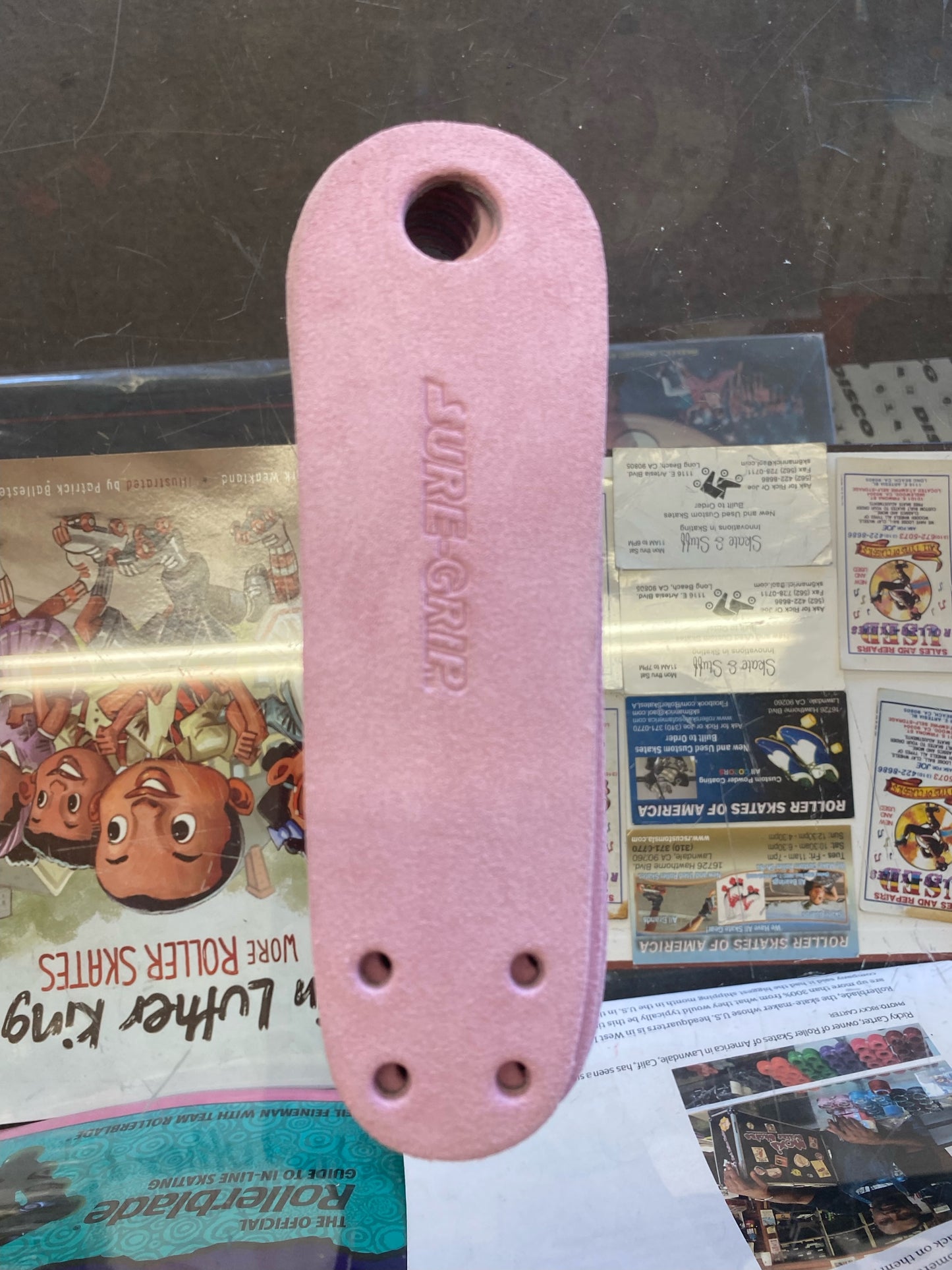 Sure Grip Leather Toe Guards