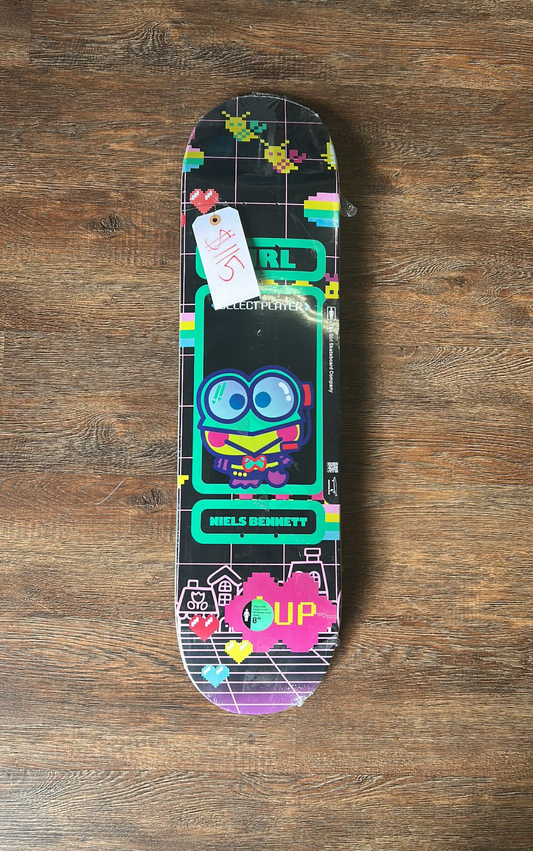 Girl x Sanrio Kawaii Arcade Hello Kitty Neils Bennett 8.25 Skateboard Deck 2022