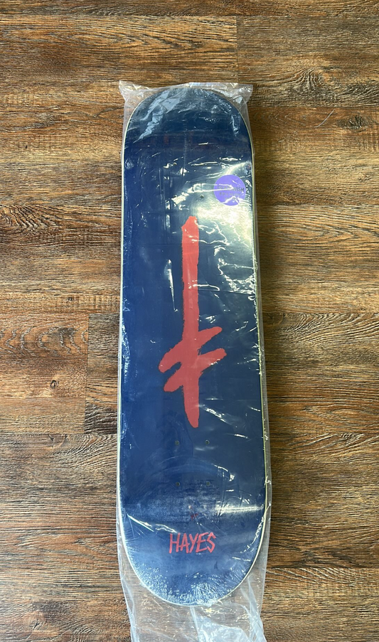 Deathwish Jake Hayes "Foil Credo" skateboard deck.