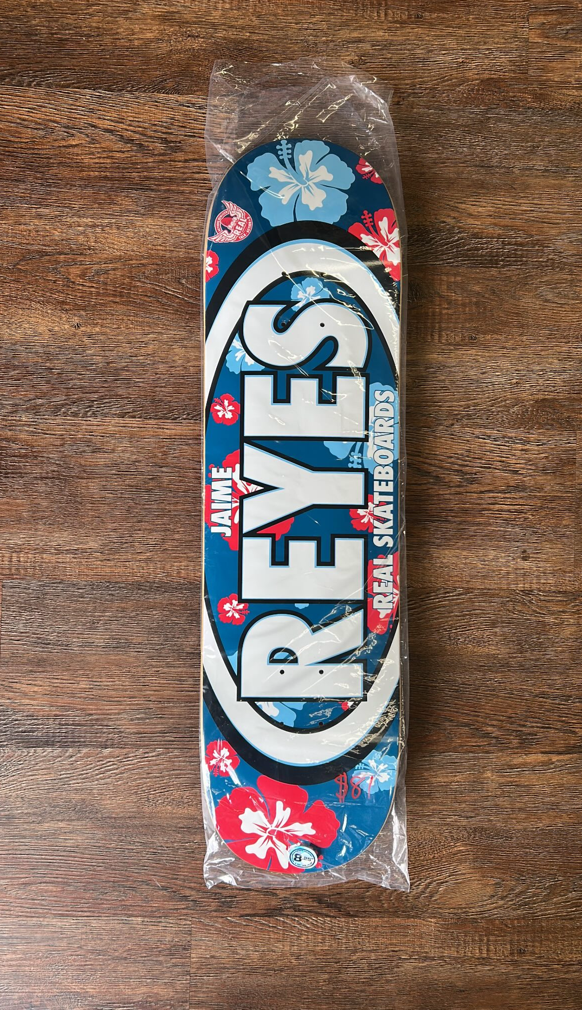 Real Skateboards Jaime Reyes Actions Realized Skateboard Deck