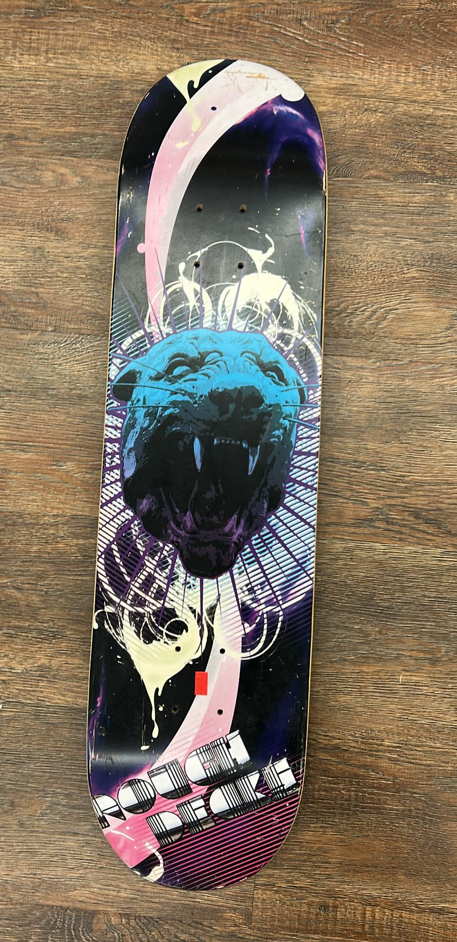 Welcome Skateboards "Fright Night" series deck