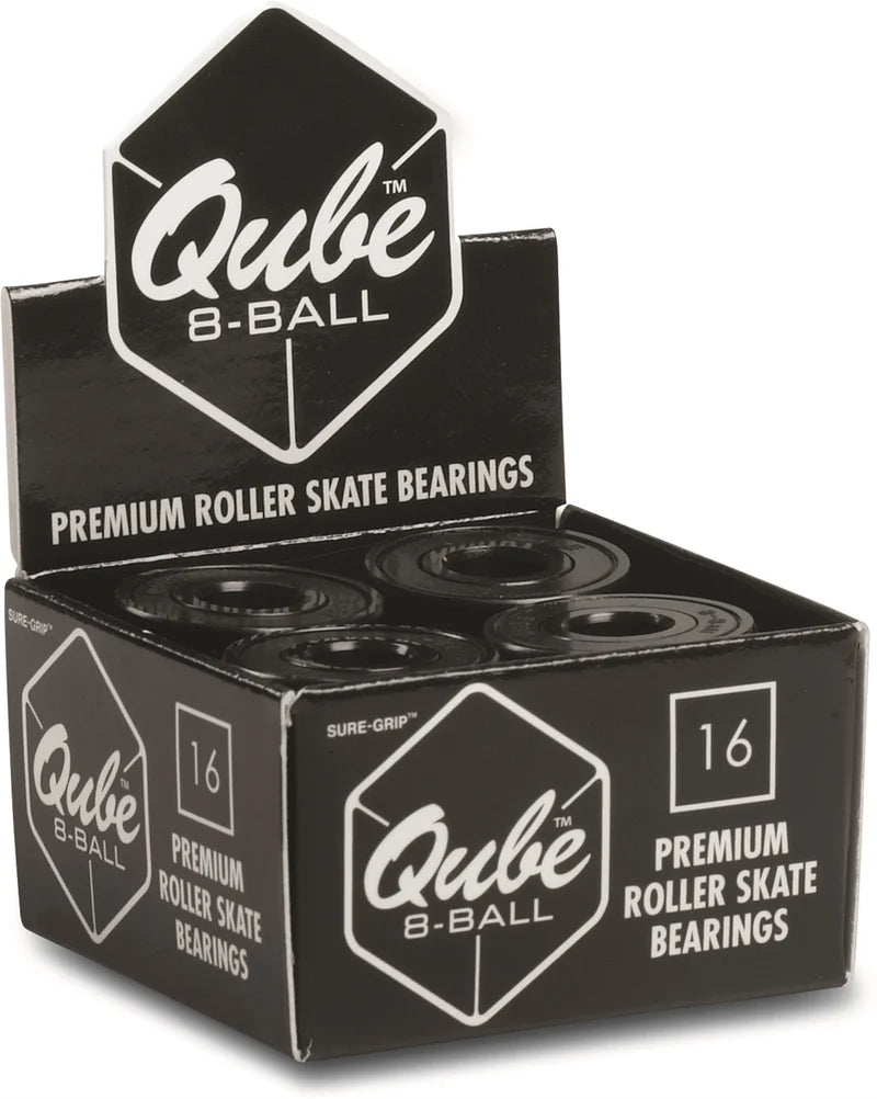 SURE-GRIP ROLLER SKATE ACCESSORIES- BEARINGS (SETS)- QUBE 8-BALL
