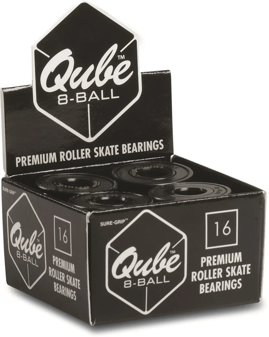 SURE-GRIP ROLLER SKATE ACCESSORIES- BEARINGS (SETS)- QUBE 8-BALL