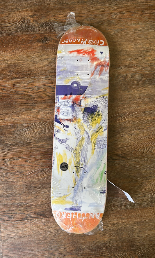 Anti-Hero Chris Pfanner "SF Then and Now" skateboard deck
