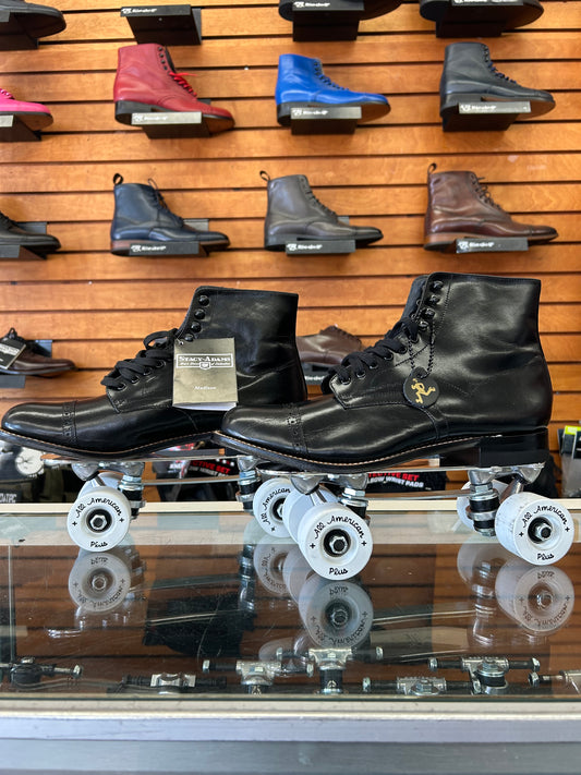 STACY ADAM'S MADISON HIGH-TOP COMPLETE PACKAGE ALL AMERICAN WHEELS WITH PRECISION NTS PLATE