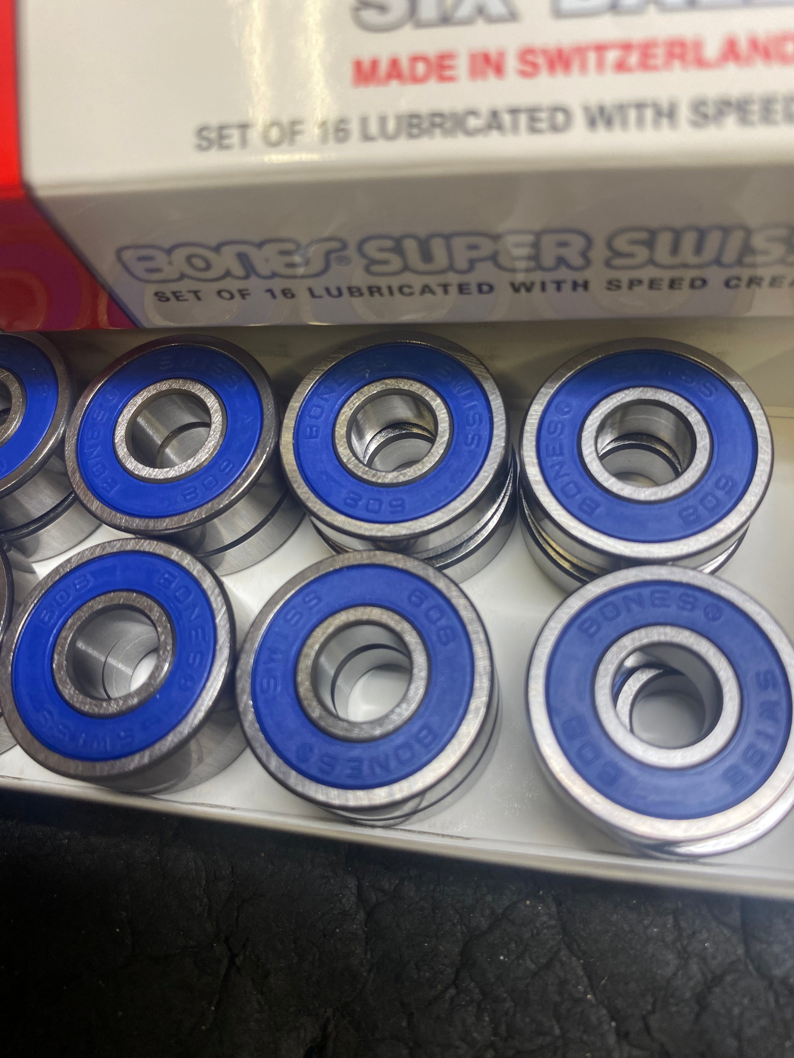 Bones Super Swiss 6 Ball Bearings