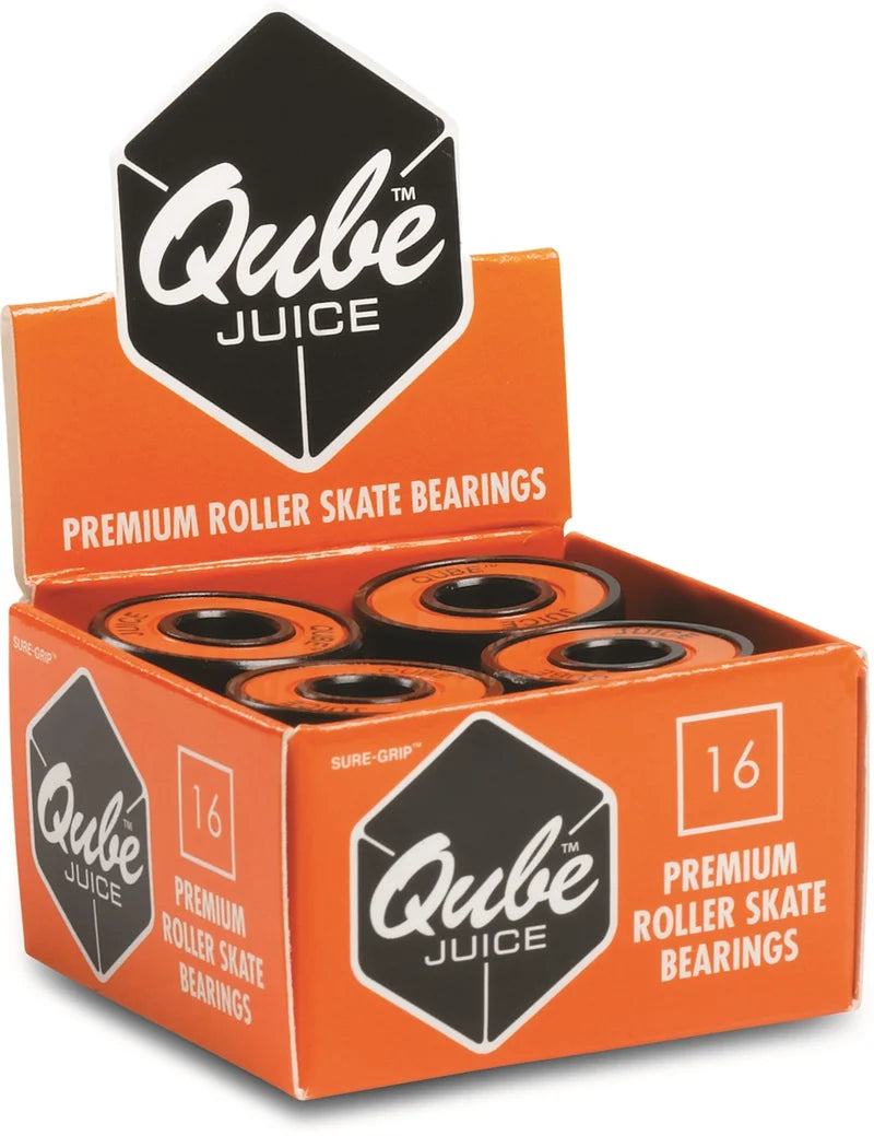SURE-GRIP ROLLER SKATE ACCESSORIES- BEARINGS (SETS)- QUBE JUICE