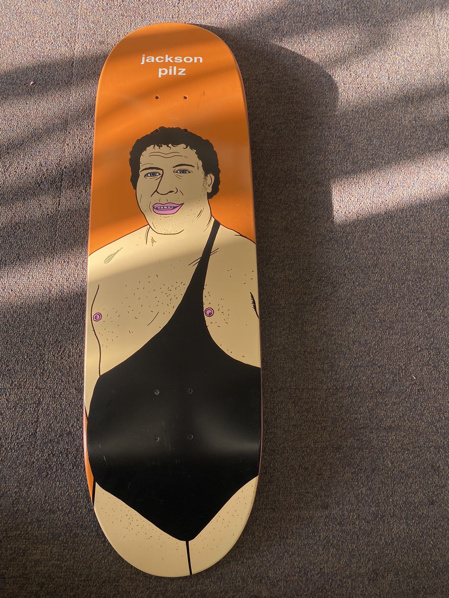 Enjoi pilz body slam shaped deck