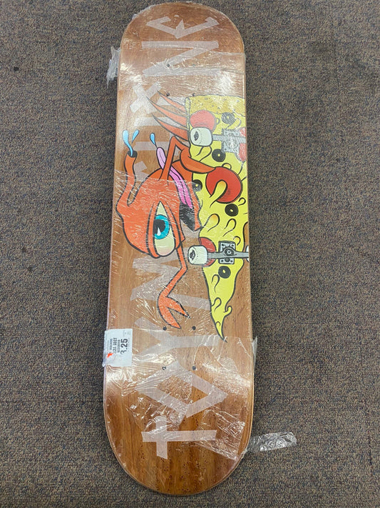 Toy Machine Pizza Section 7.75" Skateboard Deck