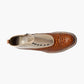 STACY ADAMS-BROWN MULTI SPECTATOR SPAT CAP TOE