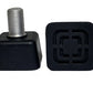 TOE STOPS ADJUSTABLE- SQUARE