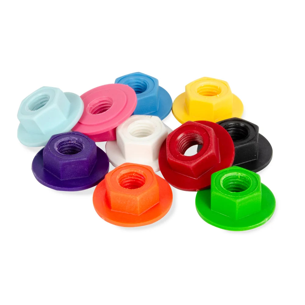 SURE-GRIP ROLLER SKATE ACCESSORIES- ZERO NUTS (8mm axels only)